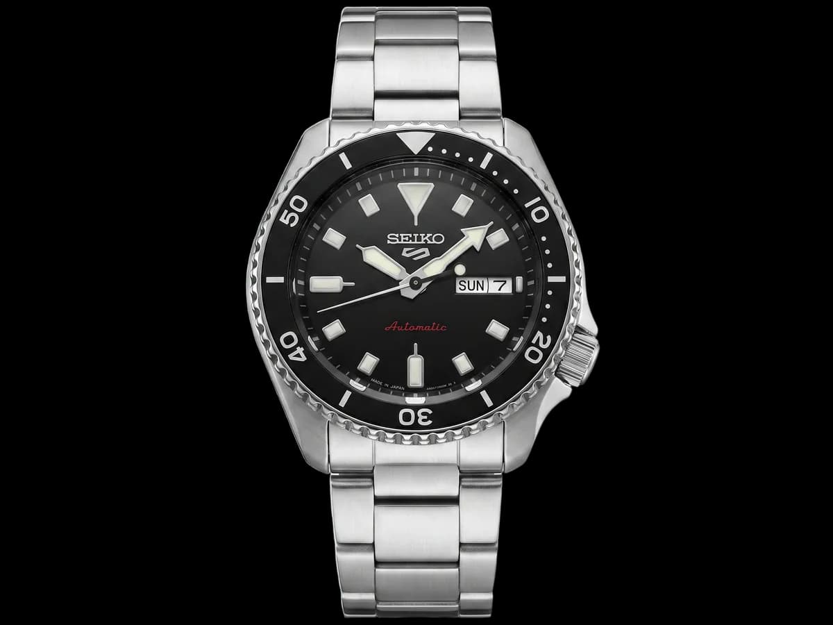 Seiko 5 Sports Automatic SRPD55K1 Black Dial