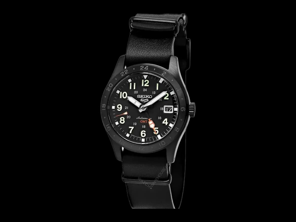 Seiko 5 Sports Field Gmt Automatic 39.4mm Men's Watch Ssk025