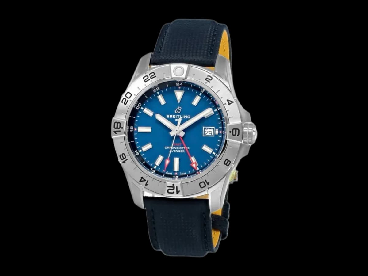 Breitling Avenger Automatic Gmt 44MM Blue Dial Men's Watch