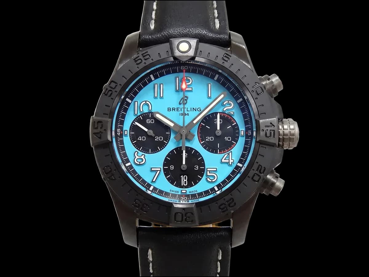 Breitling Avenger B01 Night Mission Chronograph 42MM Leather