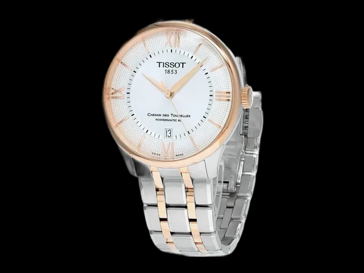 Tissot Chemin Des Tourelles Auto 39MM Ss Two-tone Men's Watch