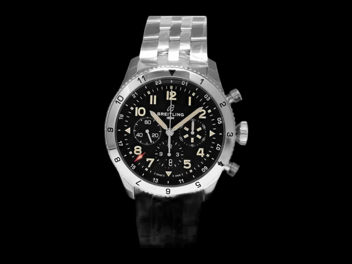 Breitling Classic Avi Super Avi B04 Chronograph Gmt Ss 46MM P-51
