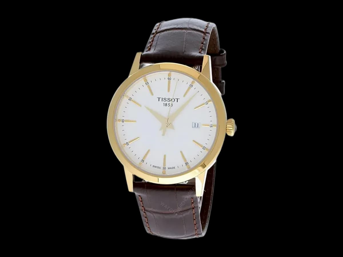 Tissot Classic Dream 42MM Qtz Brown Leather Men's Watch