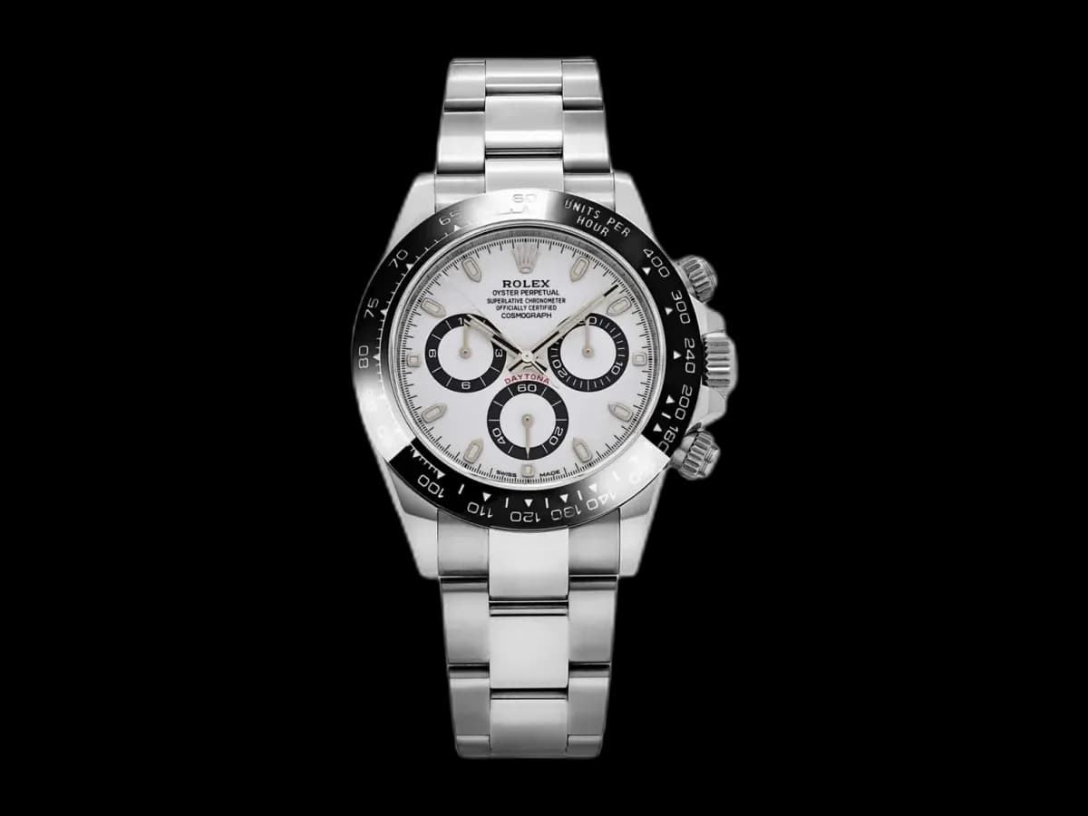 Rolex Cosmograph Daytona 116500ln White Panda Dial Steel Ceramic