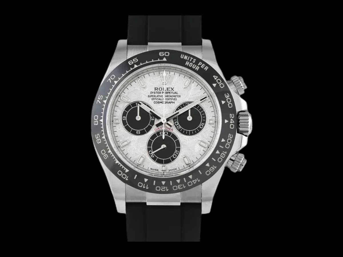 Rolex Cosmograph Daytona 116519ln Meteorite Dial White Gold
