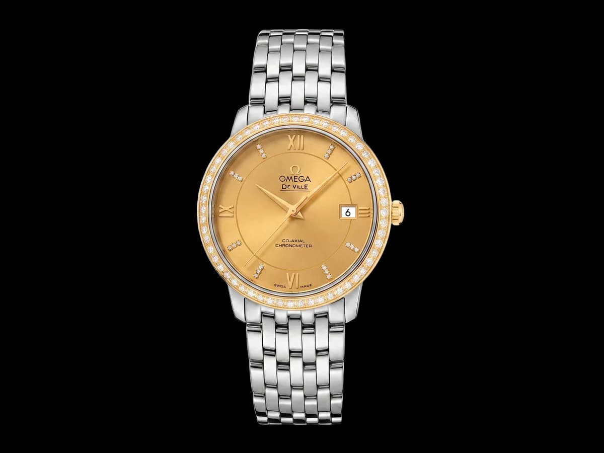 Omega De Ville Prestige 36.8mm Auto Ss Men's Watch