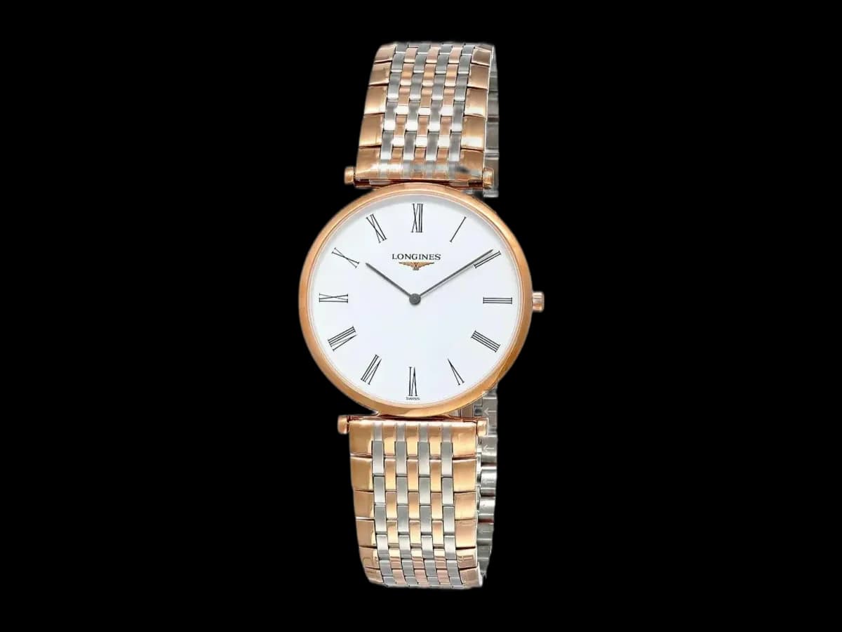 Longines La Grande Classique 33MM Two-tone Rose Gold Unisex Watch