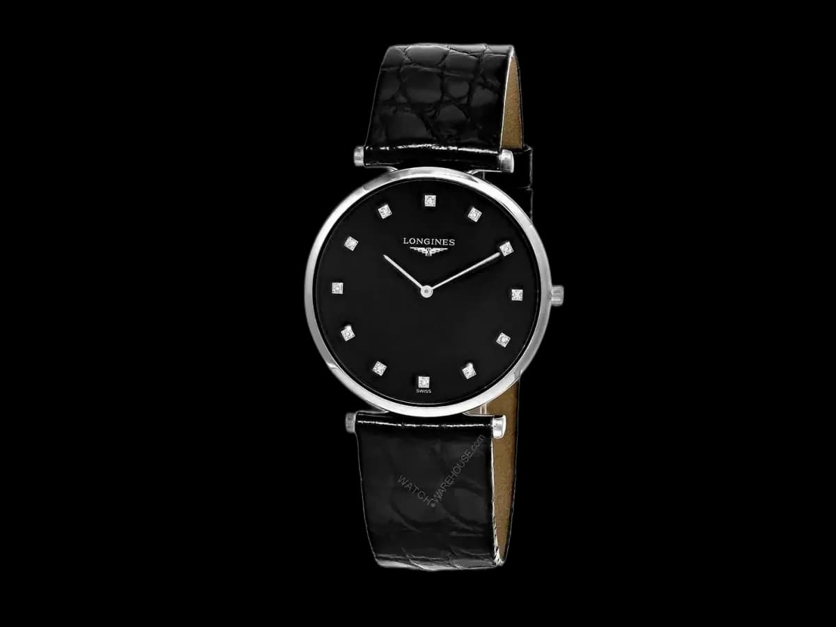 Longines La Grande Classique Quartz 33MM 12 Diamond Unisex Watch