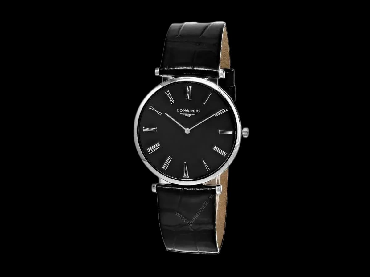 Longines La Grande Classique Quartz 33MM Black Dial Unisex Watch