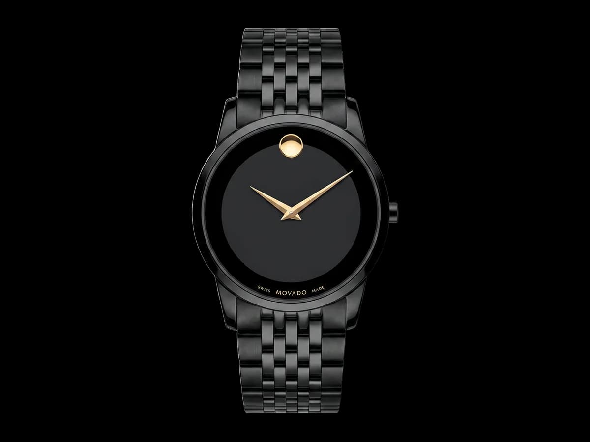 Movado Museum Classic Quartz Black Dial 0607626