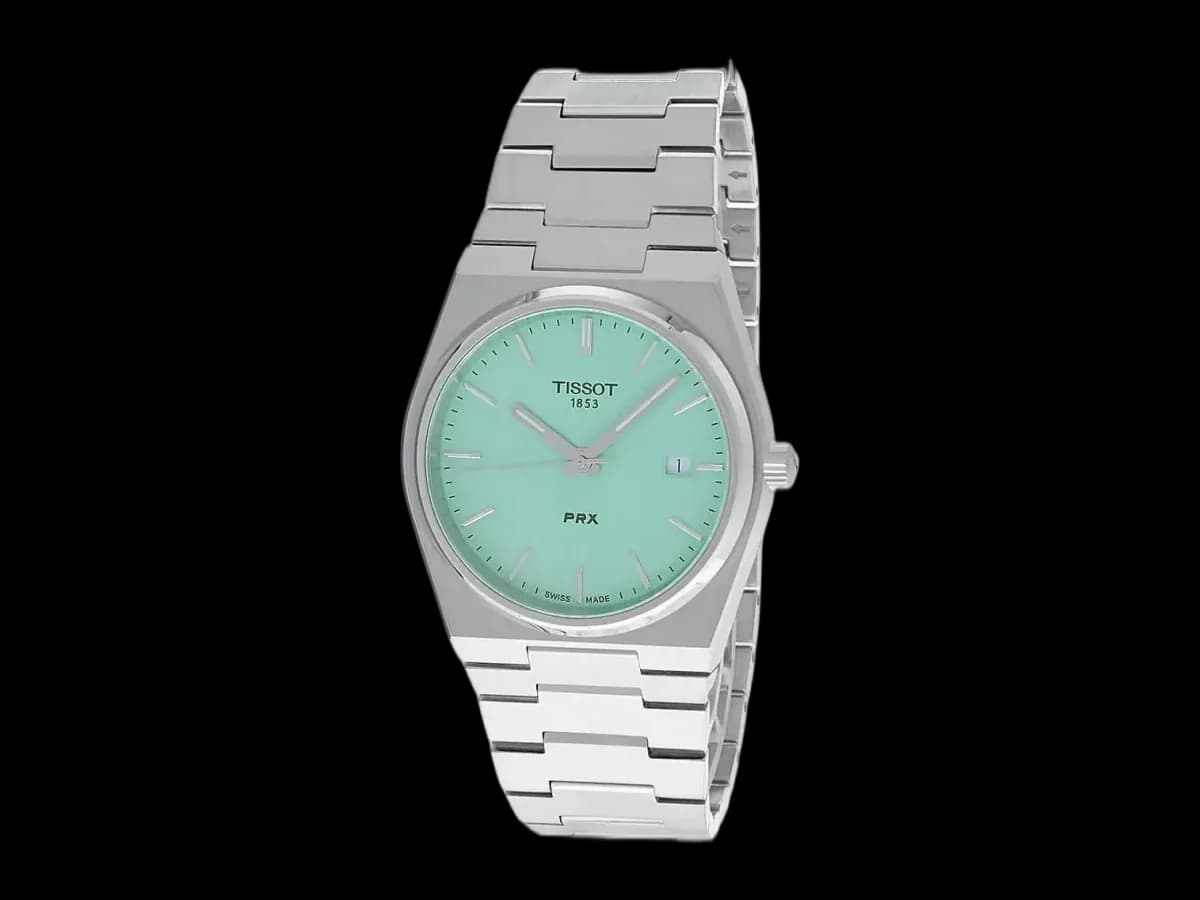 Tissot Prx 40MM S-steel Light Green Dial Men's Watch