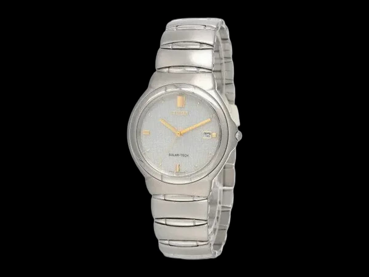 Citizen Solar-tech Silver Dial Stainless Steel Men's Watch