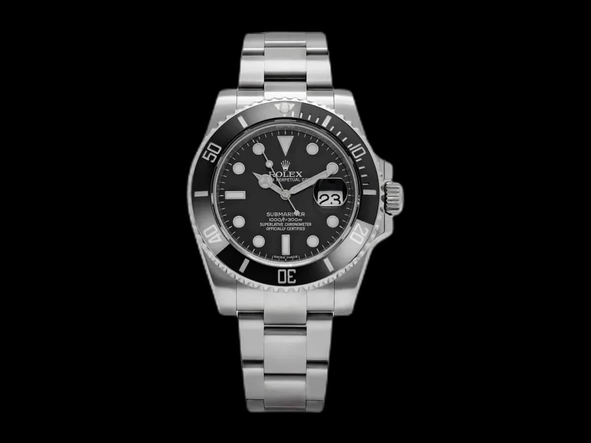 Rolex Submariner Date 116610ln Black Dial Black Bezel Steel 2011