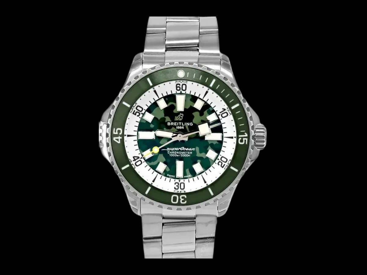 Breitling Superocean Automatic Titanium 46MM Super Diver Men's