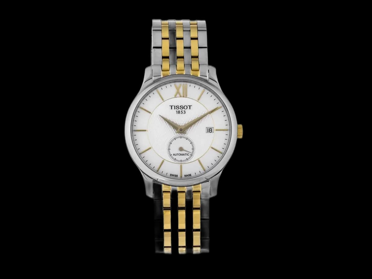 Tissot Tradition Automatic Sm Second 2tone Men's Watch