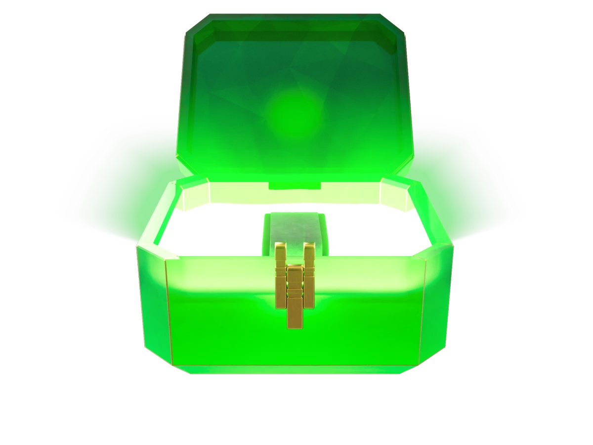 Emerald watch vault open